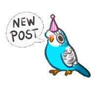 Party New Post Sticker