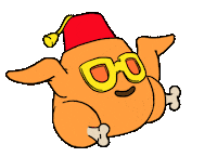 Friends Thanksgiving Sticker by Firebox