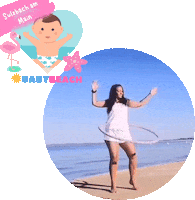 baby-beach baby beach babybeach babybeach sulzbachammain babybeachsulzbachammain Sticker