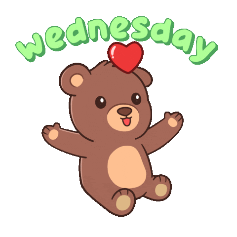 Teddy Bear Smile Sticker by BEARISH