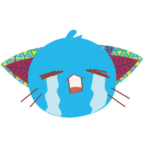 Cat Cry Sticker