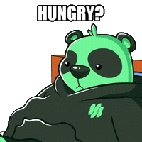 Hungry Feed Me Sticker by SuperVerse