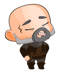 Happy Chibi Sticker