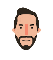 Rafinha Bastos Man Sticker by yogomotion