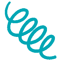 weareyouroneandonly loop curly curvy squiggle Sticker