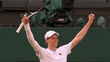 Jannik Sinner GIF by Wimbledon