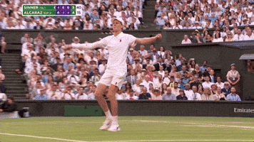 Jannik Sinner GIF by Wimbledon