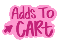 Adds To Cart Sticker by Two And Moon Designs