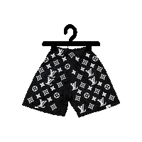 TheClosetCompanyNYC fashion pants hanger boardshorts Sticker