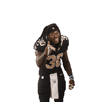 Jamaal Williams Smile Sticker by New Orleans Saints