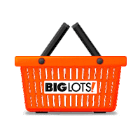 shopping orange Sticker by Big Lots