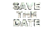 Save The Date Sticker by Ursound