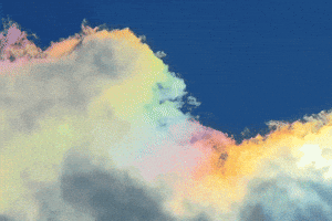Rainbow Cloud GIF