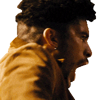 Angry Bad Bunny Sticker by Bullet Train