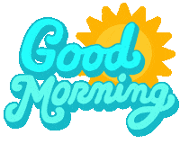 Happy Good Morning Sticker