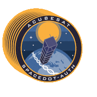 SpaceDotAUTh auth spacedot acubesat Sticker