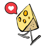 Cheese Love Sticker
