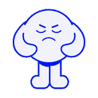 Angry Madface Sticker by rebrndmx