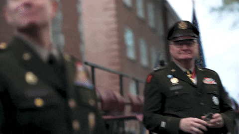 Proud Corps Of Cadets GIF by Norwich University