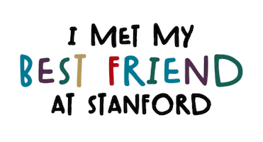 Best Friend Sticker by Stanford Alumni Association