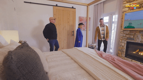 Channel 9 Hug GIF by The Block