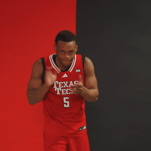 Josiah Moseley GIF by Texas Tech Basketball