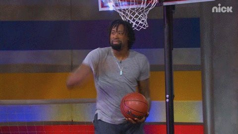 deandre jordan basketball GIF by Nickelodeon