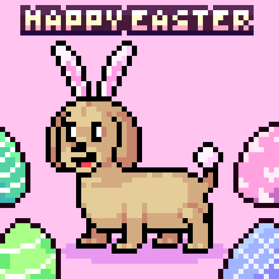 Gift Easter GIF by Abstract HotDogs