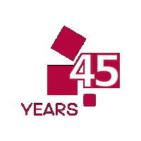45 Years Anniversary Sticker by STR Destination Handling