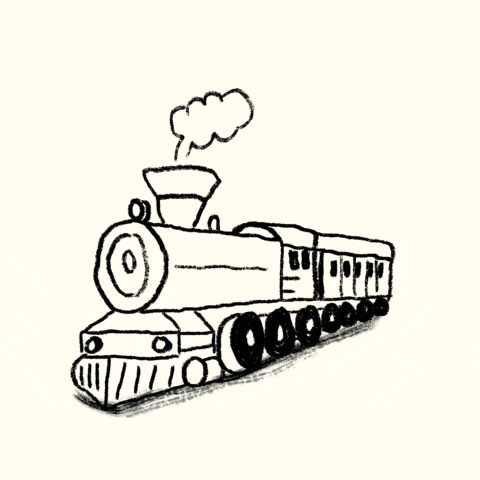 Coffee Train GIF by Ernie