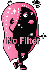 No Filter Monster Sticker by Xplora BG