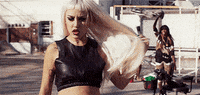 hair flip GIF