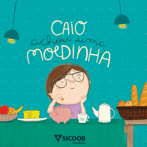 Moeda GIF by Sicoob Vale do Vinho