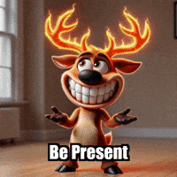 Mindfulness Be Present GIF by elkijahspark