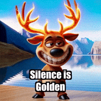 Silence Is Golden Peace GIF by elkijahspark
