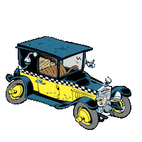 Gaston Lagaffe Sticker by Les Éditions Dupuis