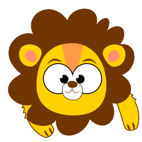 ivanbakero giphyupload love lion leon Sticker