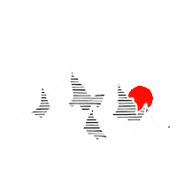 jonasnienhaus art snow winter vacation Sticker