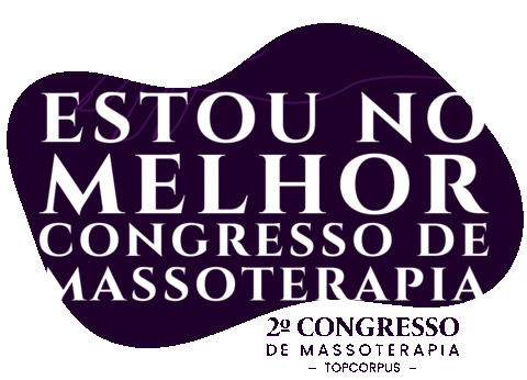 2 Congresso Topcorpus Sticker by Massagem TopCorpus