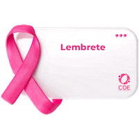Outubro Rosa Cancer De Mama Sticker by COE