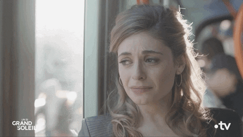 Sad Cry GIF by Un si grand soleil