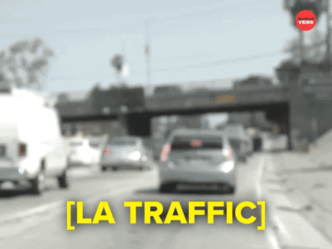 La Traffic GIF by BuzzFeed