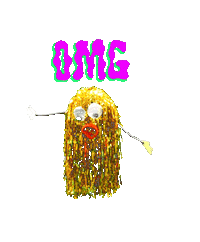 Oh My God What Sticker by FUN WITH FRIDAY