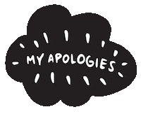 Sorry Comedy Sticker