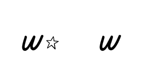 Star Wow Sticker by Rubi Michael