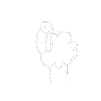 Sheep Love Sticker