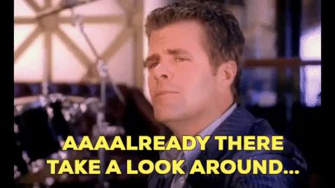 Casual_T giphygifmaker 90s country already there GIF
