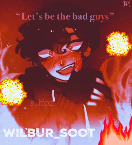 GraphicDesigner123 giphygifmaker giphyattribution dsmp wilbur soot GIF