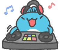BugCat_CAPOO music cat dancing dj Sticker