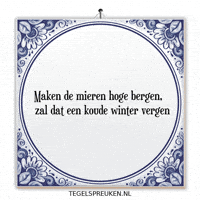 Winter Teamwork GIF by Tegelspreuken.nl
